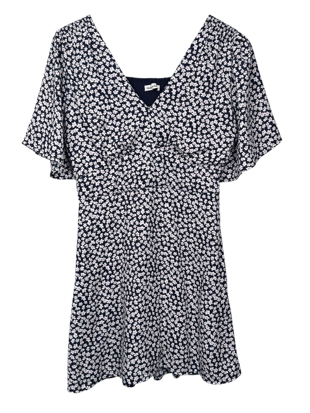 Abercrombie & Fitch Graduation Dress Spring Wedding Guest Floral Mini Small